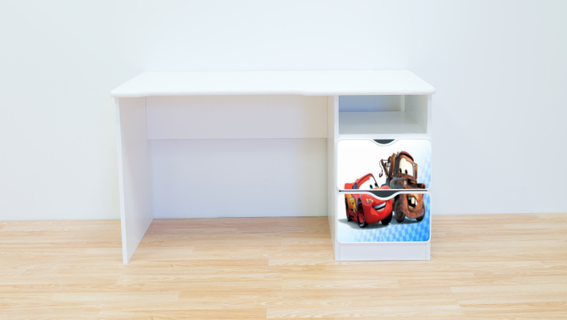 Becks písací stolík pravý Cars MCQ